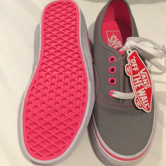 pink vans size 7